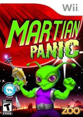 Martian Panic box cover front